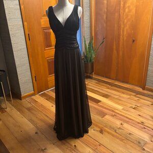 JS Boutique Elegant Black Evening Gown